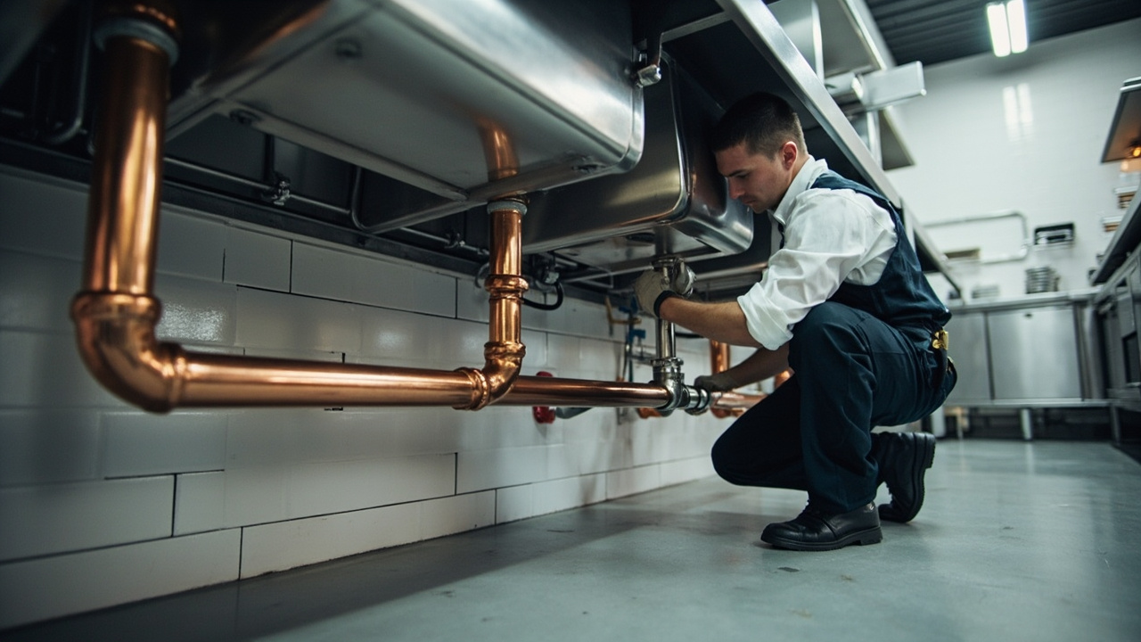 How We Engineer Commercial Kitchen Plumbing for Continuous Operation