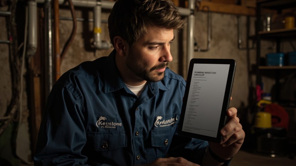 Plumbing Inspection Checklist in Baltimore MD 21202