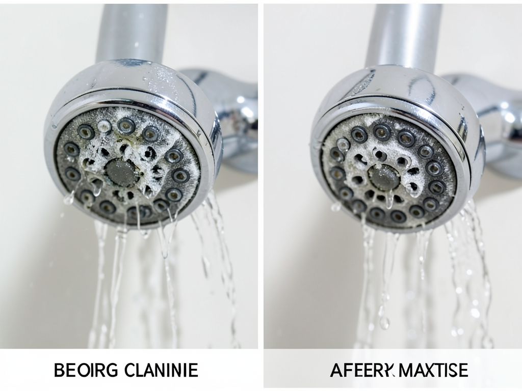 Cleaning a Clogged Showerhead Without Damaging the Finish in Windsor Hills