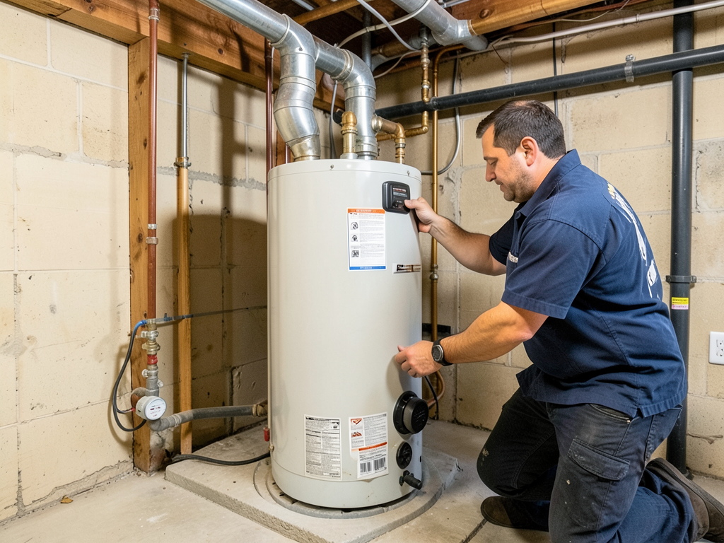 Fast water heater replacement for homeowners in to