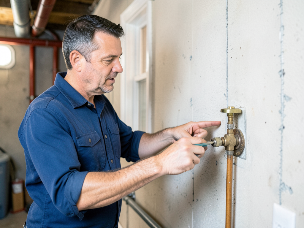 Finding the main water shut off valve in different