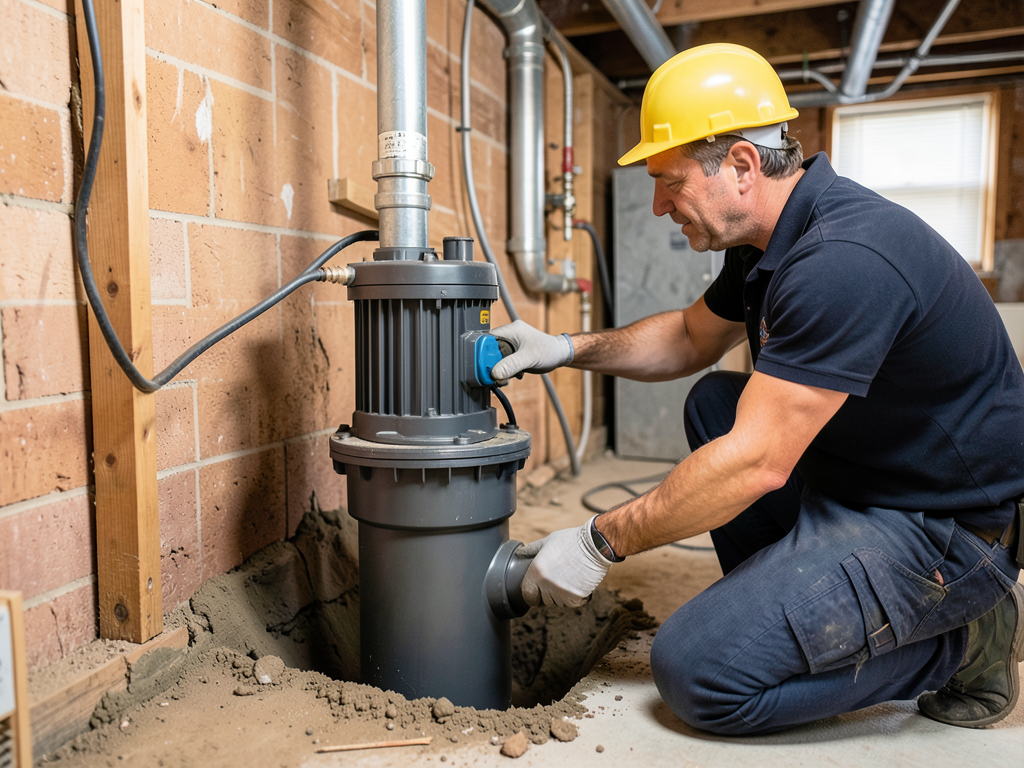 Getting a new sump pump installed before the next