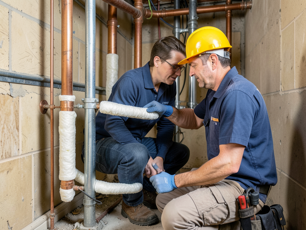 Steps to prevent frozen pipes in vacant rowhouses