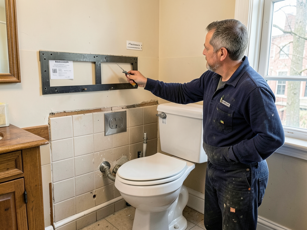 Wall-Hung vs Floor-Mounted Toilets for Your Small Bathroom in Fells Point